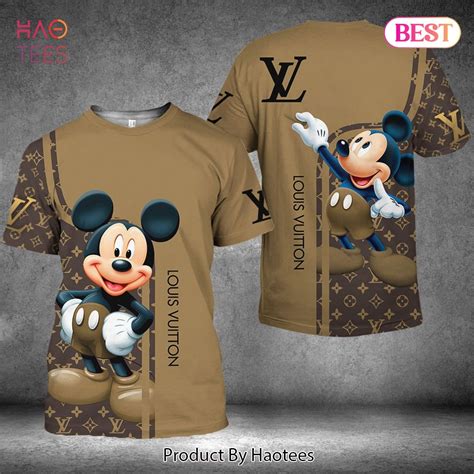 louis vuitton mickey mouse shirt